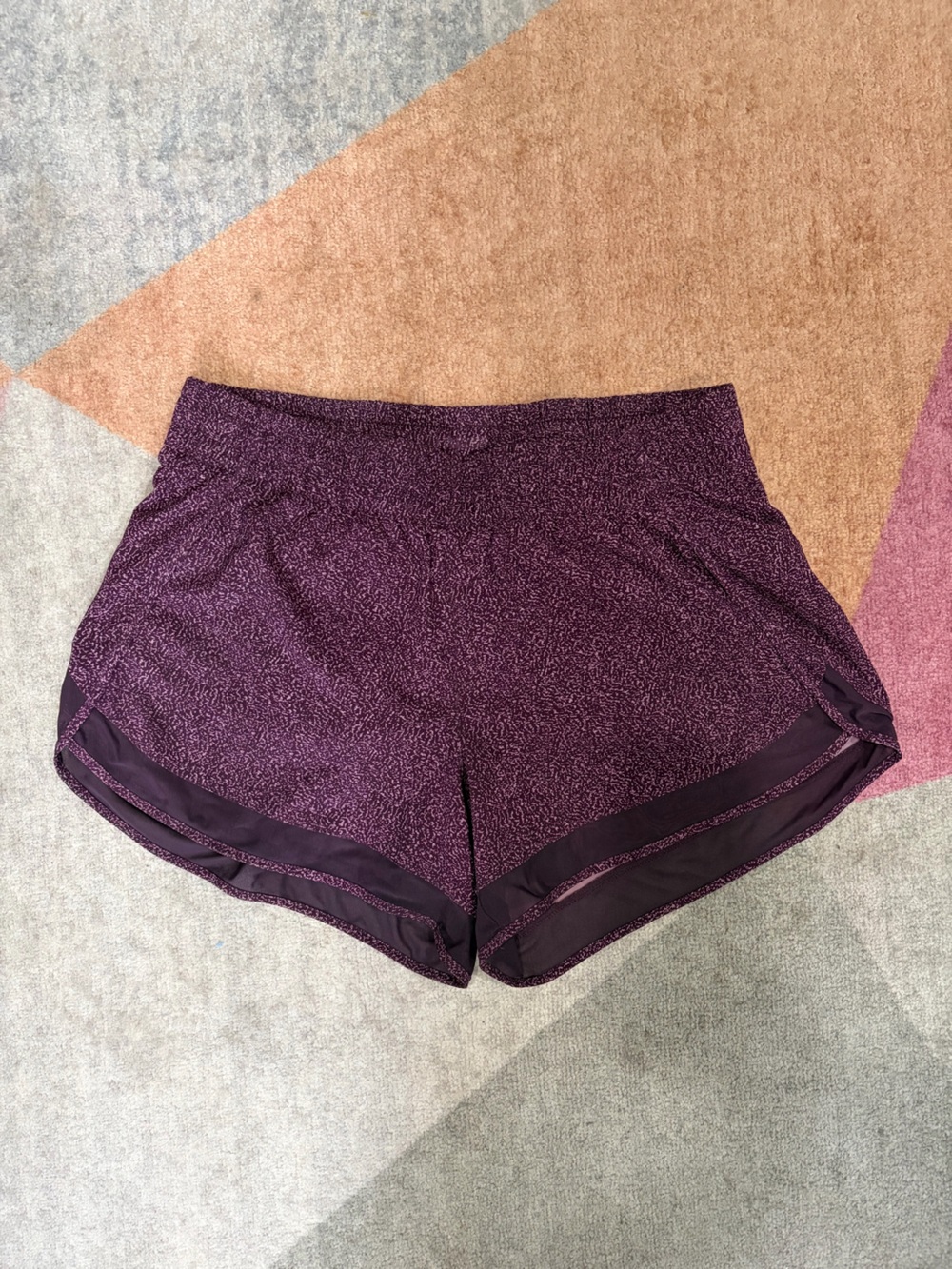 Printed Mesh Racer Run Short 4” - Picture 3 of 6